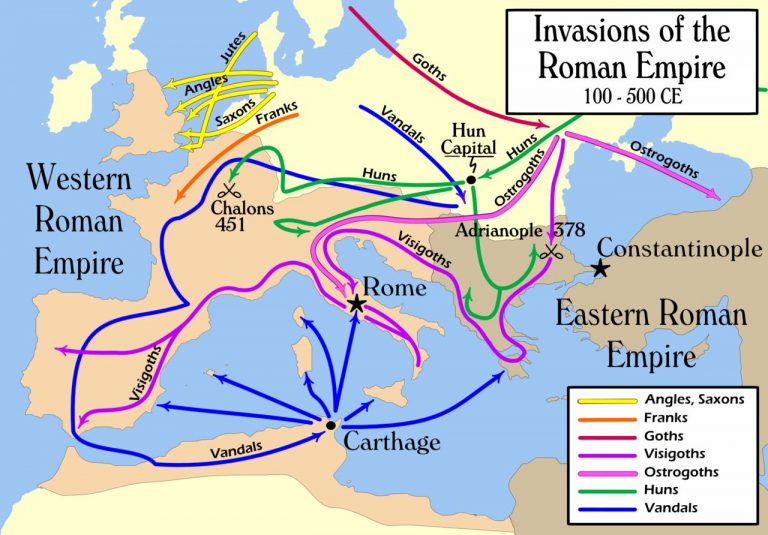 Medieval History Ch. 29: From the Ancient Roman Empire to the Holy Roman Empire, 400-800 A.D.
