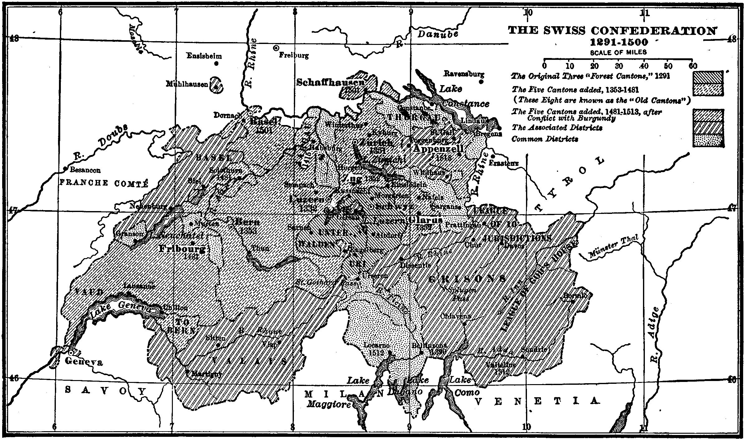 The Swiss Confederation 1291-1500