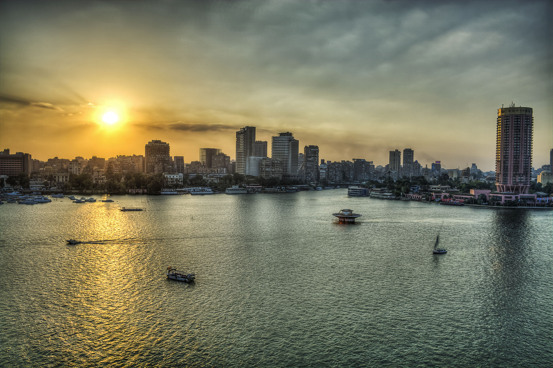 The Nile Sunset