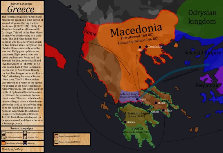 Ancient History Ch. 20: The Macedonian Wars and the Roman Conquest of the Eastern Mediterranean