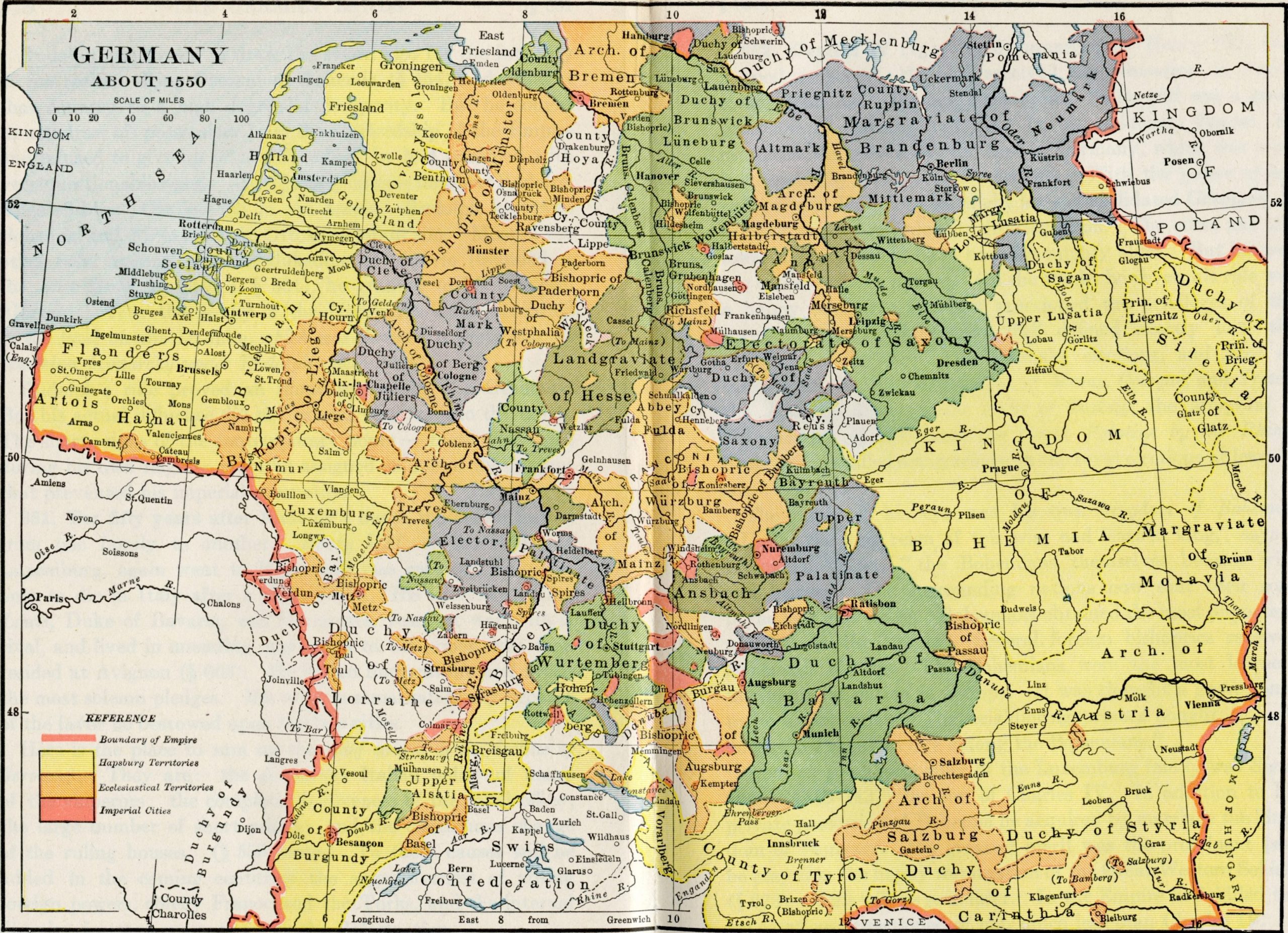 Germany About 1550